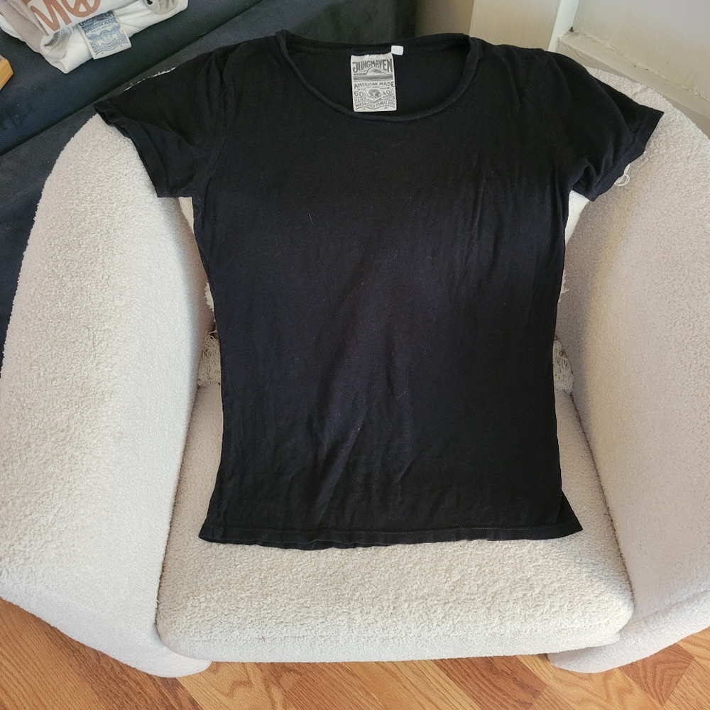 Jungmaven Hemp Blend Black T-Shirt
